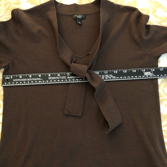 Talbots Pullover V Neck Sweater - Picture 6 of 6